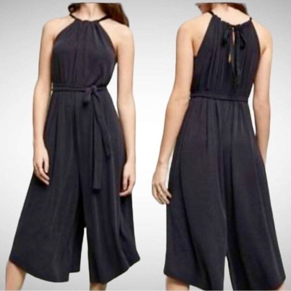 Anthropologie HD in Paris Dark Charcoal Jumper Modal and Polyester Size Lar…